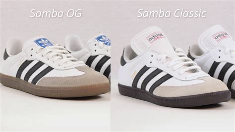 Adidas Samba original vs classic